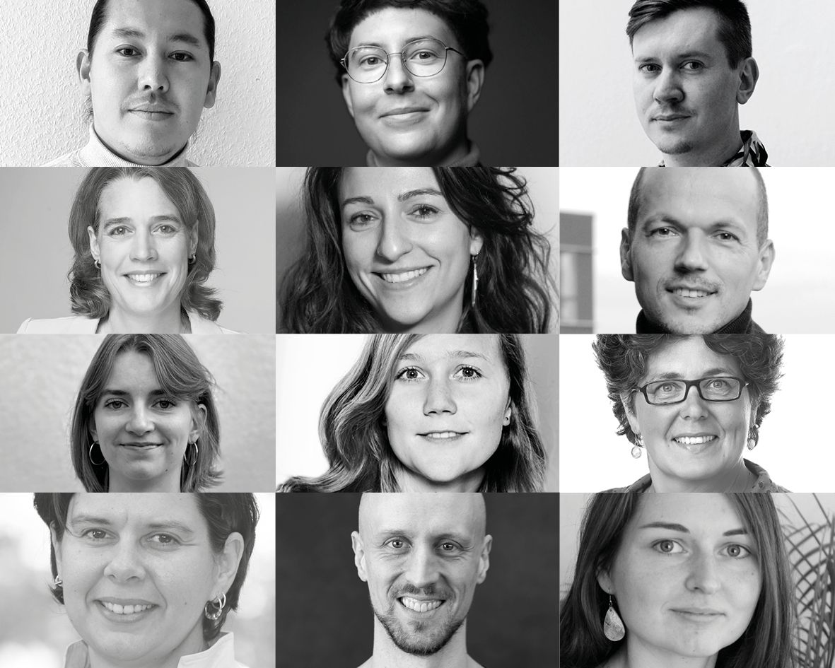 Collage von Portraits