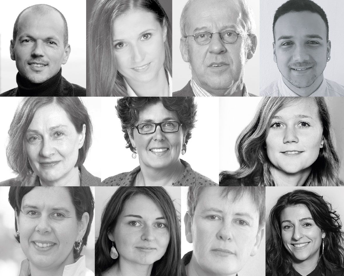 Collage von Portraits